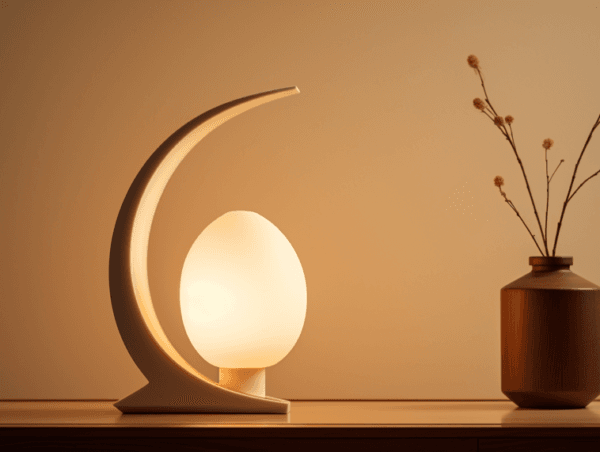 Curved Warm Lamp