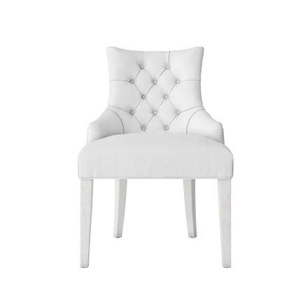 White Cushion Chair